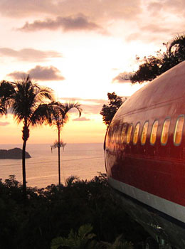 727 Fuselage Home - Hotel Costa Verde