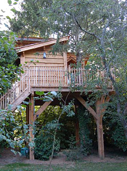 Maison perchée de la Vallée Javot