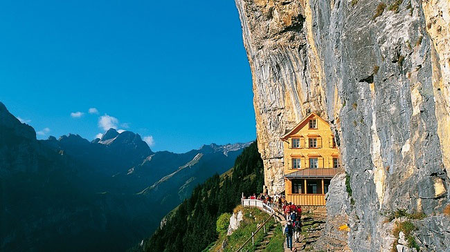 Berggasthaus Aescher Maison Dhôtes Insolite En Appenzell