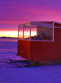 Inari Lake Mobile Cabin